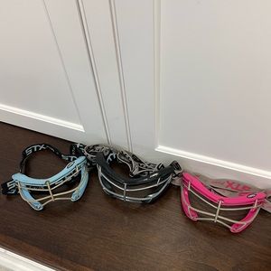 STX girls lacrosse goggles set of 3